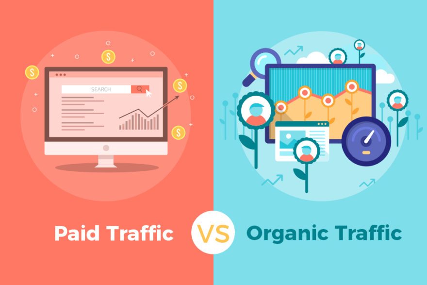 Digital marketing strategies can generally be divided into two broad categories: paid advertising and organic marketing.